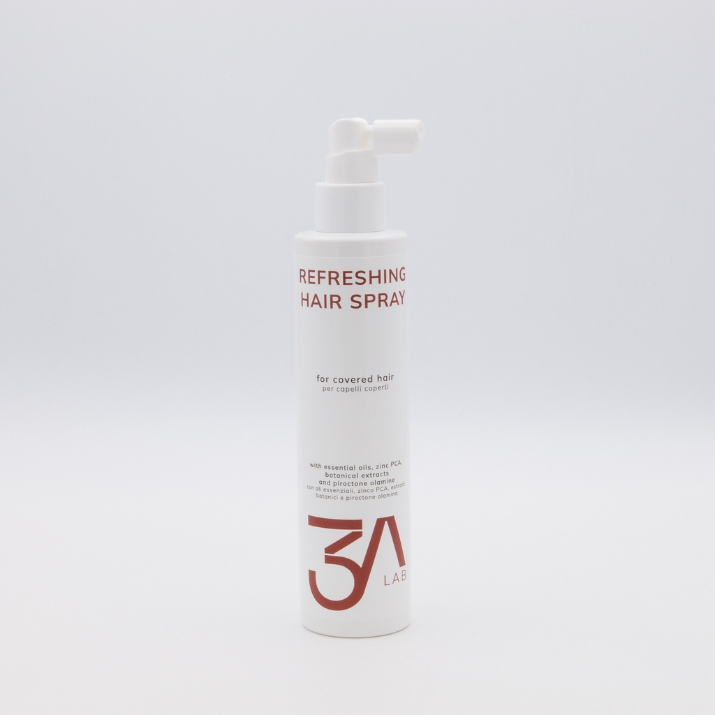 REFRESHING HAIR SPRAY for covered hair